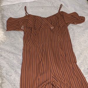 Long pants suit/ long pant romper